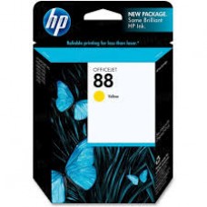 حبر سائل أصفر اتش بي HP 88 أصلي- (حبر سائل  C9388AN) Yellow 